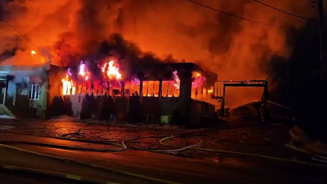 Incendie suspect à Rivière-du-Loup : une buanderie ravagée par les flammes