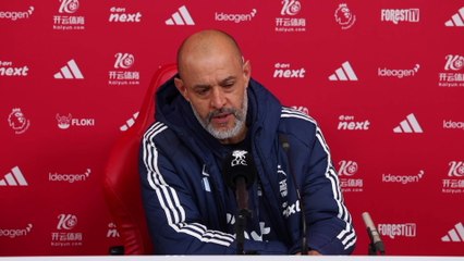Nuno Espírito Santo on Forest 1-1 Liverpool