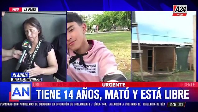 A24.com - 🚨TIENE 14 AÑOS, MATÓ Y ESTÁ LIBRE Habla la abuela de Mateo, el joven de 18 años qu