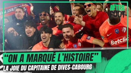 Coupe de France : "On a marqué l'histoire du club" jubile le héros de Dives-Cabourg, Florian Suzanne