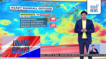 Weather update as of 7:24 AM (January 15, 2025) | Unang Balita