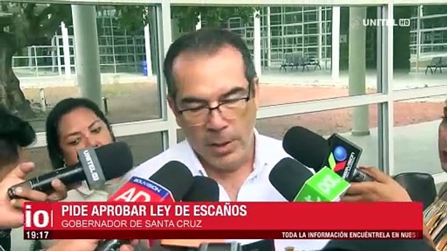 Aguilera: si no se aprueba ley de escaños se vulneran derechos de Santa Cruz