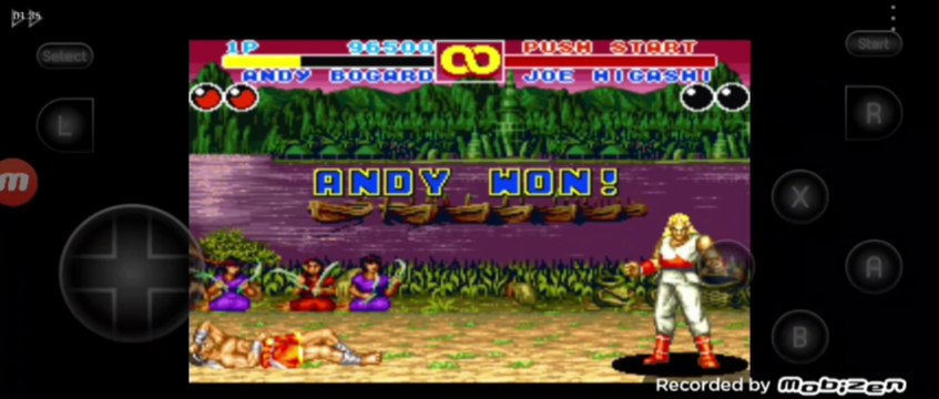 Fatal Fury 2 Andy Bogard vs Joe Higashi luta completa