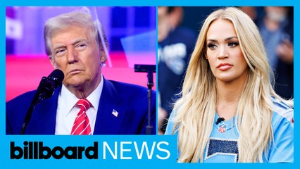Carrie Underwood Speaks Out About Performing At Trump’s Inauguration | Billboard News