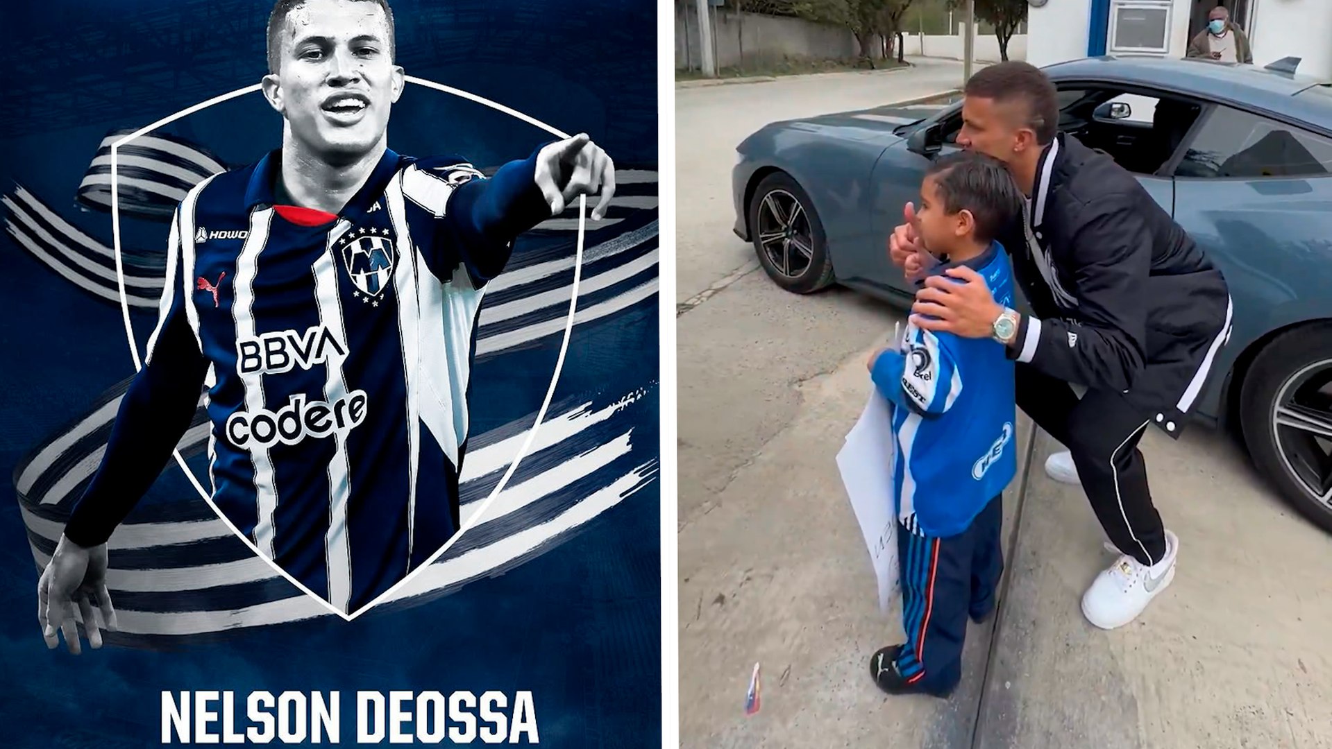 Monterrey: Nelson Deossa sorprende a un pequeo fan en su cumpleaos con una foto especial