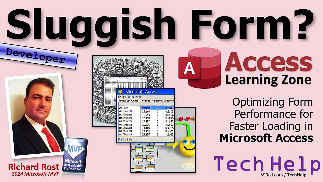 Sluggish Form? Optimizing Form Performance for Faster Loading in Microsoft Access