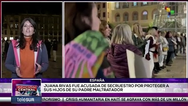 Realizan manifestaciones para exigir justicia para Juana Rivas y sus hijos en España