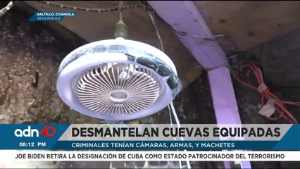 Desmantela cuevas que eran utilizadas para cometer delitos en Saltillo