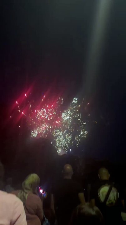 Fête Nationale  Le Feu d’artifice du 14 juillet 2023  Grenoble #14juillet #fetenational #france (15)