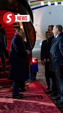 PM Anwar arrives in London for working visit to UK