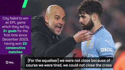 Guardiola insists he shared praise with Gvardiol and Ortega after full-time