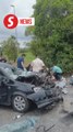 Teen detained over fatal crash in Kuching