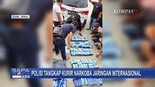 Polisi Tangkap Kurir Narkoba Jaringan Internasional, 53 Kg Sabu Disita
