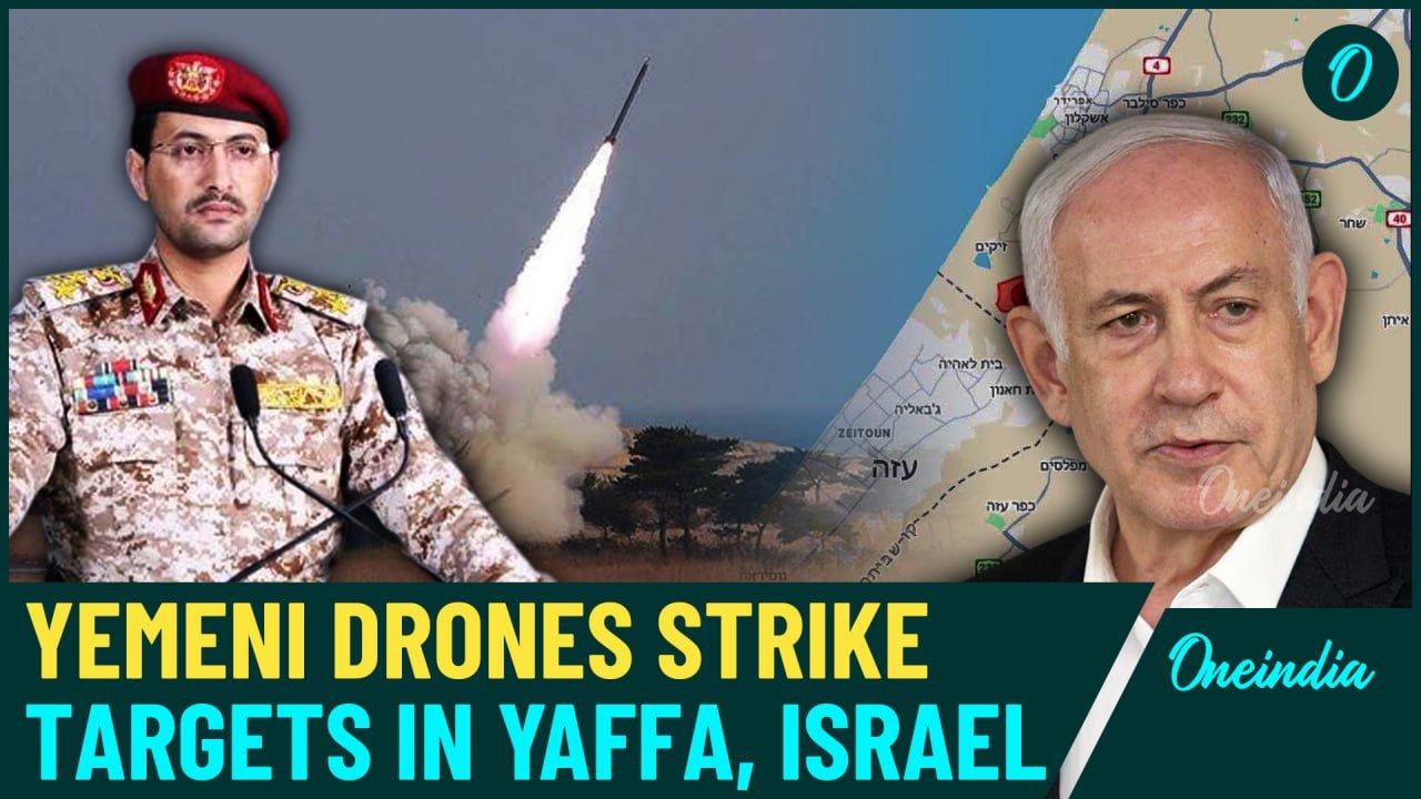 Yemeni forces strike Israeli targets in Tel Aviv, escalating conflict amid Gaza & calls for peace
