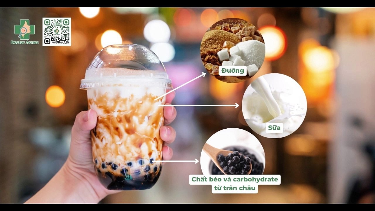 Uống trà sữa có nổi mụn không? Cách uống trà sữa không nổi mụn