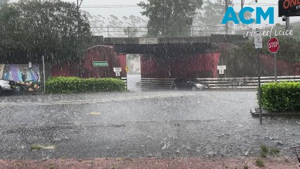 Intense hailstorm pelts Blue Mountains amid flash summer storm