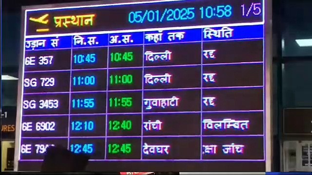 ठंड से बढ़ने के यात्रियों के लिए एयरपोर्ट पर बनाया गया यात्री विश्रामालय, यात्री बोले विमान है विलंब ऐसे में ये अच्छी व्यवस्था