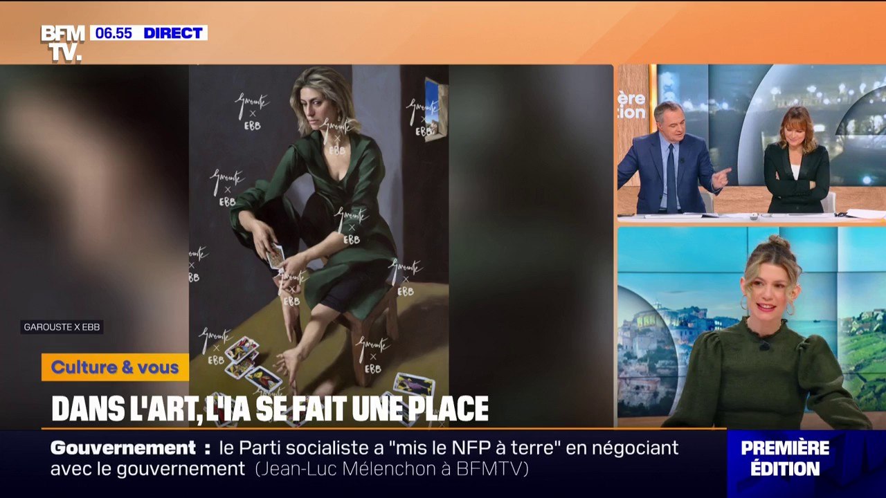 "L'IA me donne l'occasion de me dépasser": comment l'intelligence artificielle se fait une place dans l'art