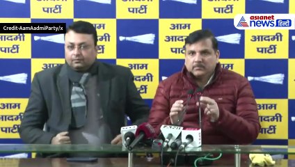 Delhi Election में पार हो गई सारी हदें, Sanjay Singh ने Manoj Tiwari और Giriraj Singh से पूछे सवाल