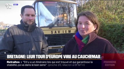 En panne après 4h de route, une famille partie en road-trip bloquée depuis 5 mois sur une aire d'Ille-et-Vilaine