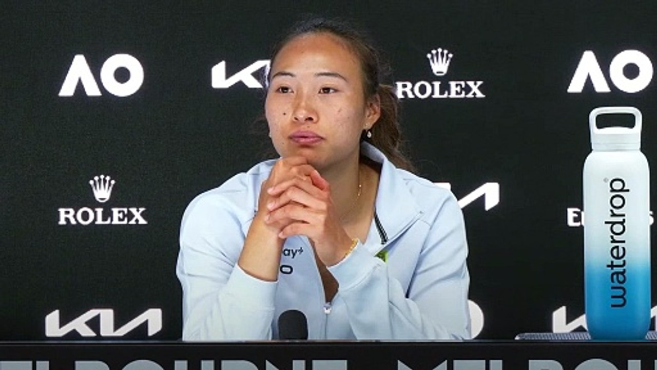 Tennis - Australian Open 2025 - Qinwen Zheng stunned at the 2nd round : "I had physical issues after the WTA Finals"