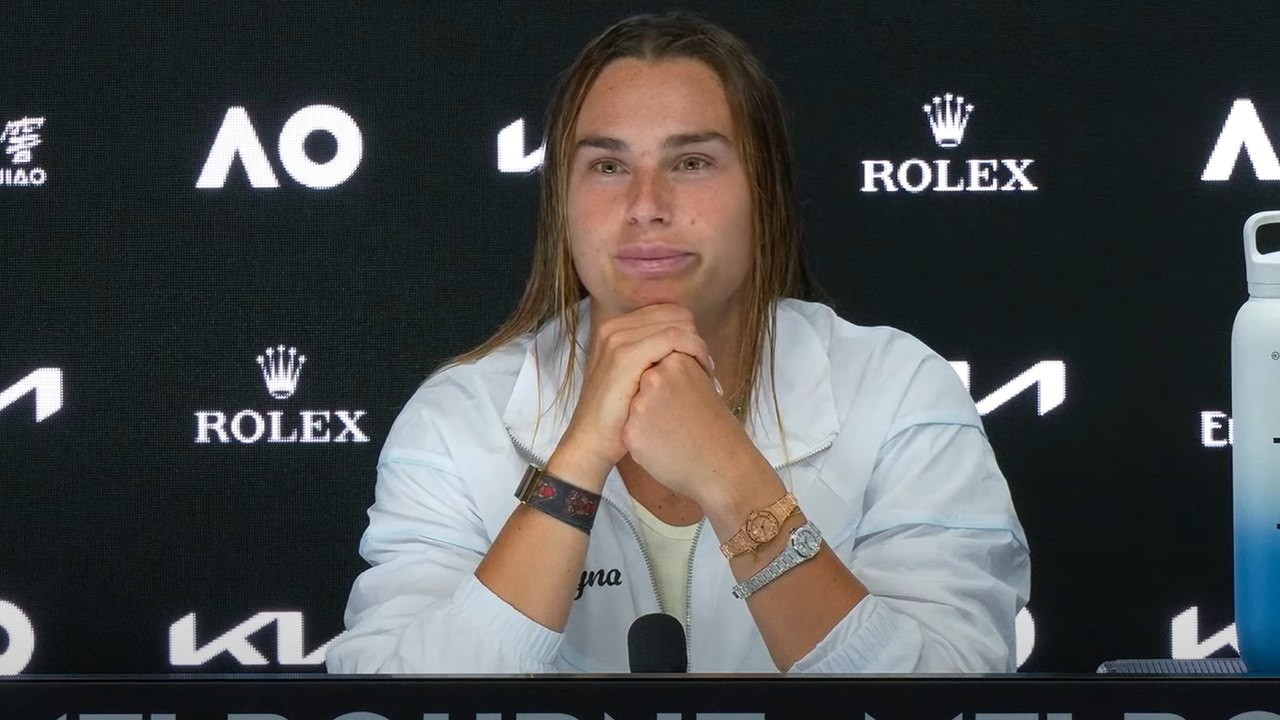 Tennis - Australian Open 2025 - Aryna Sabalenka : "I was always proud to represent Belarus"