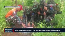 636  Prajurit Siswa TNI AU Ikuti Latihan Berganda