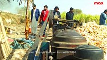 Traditional Jaggery (Gurr) Making Process From Sugar Cane 🍯 | Village Life Sindh Pakistan | Larkana Sindh Pakistan max RECORDS Follow Now