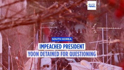 South Korea's President Yoon Suk-yeol arrested by anti-corruption agency after weeks-long standoff