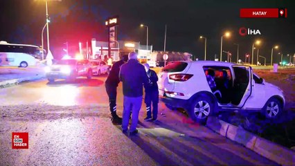 Aksaray'da evlenme vaadiyle getirdiği Suriyeli kadınla kaçarken kaza yaptı