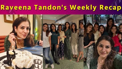 Raveena Tandon Shares Pictures from the Past Week