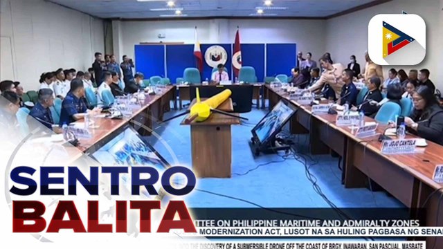 Ilang mangingisda, humarap sa pagdinig ng Senado hinggil sa narekober na submersible drone sa Masbate