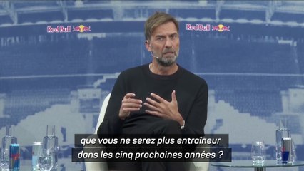 Klopp : "Je ne serai pas entraîneur d'une équipe Red Bull"