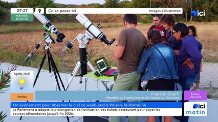 15/01/2025 - ici matin par ici Vaucluse en vidéo