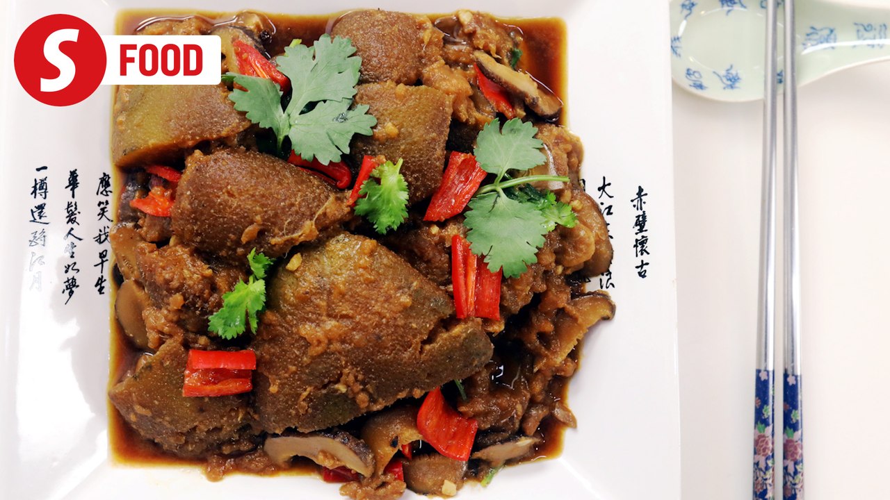 Retro Recipe: Braised pomelo rind