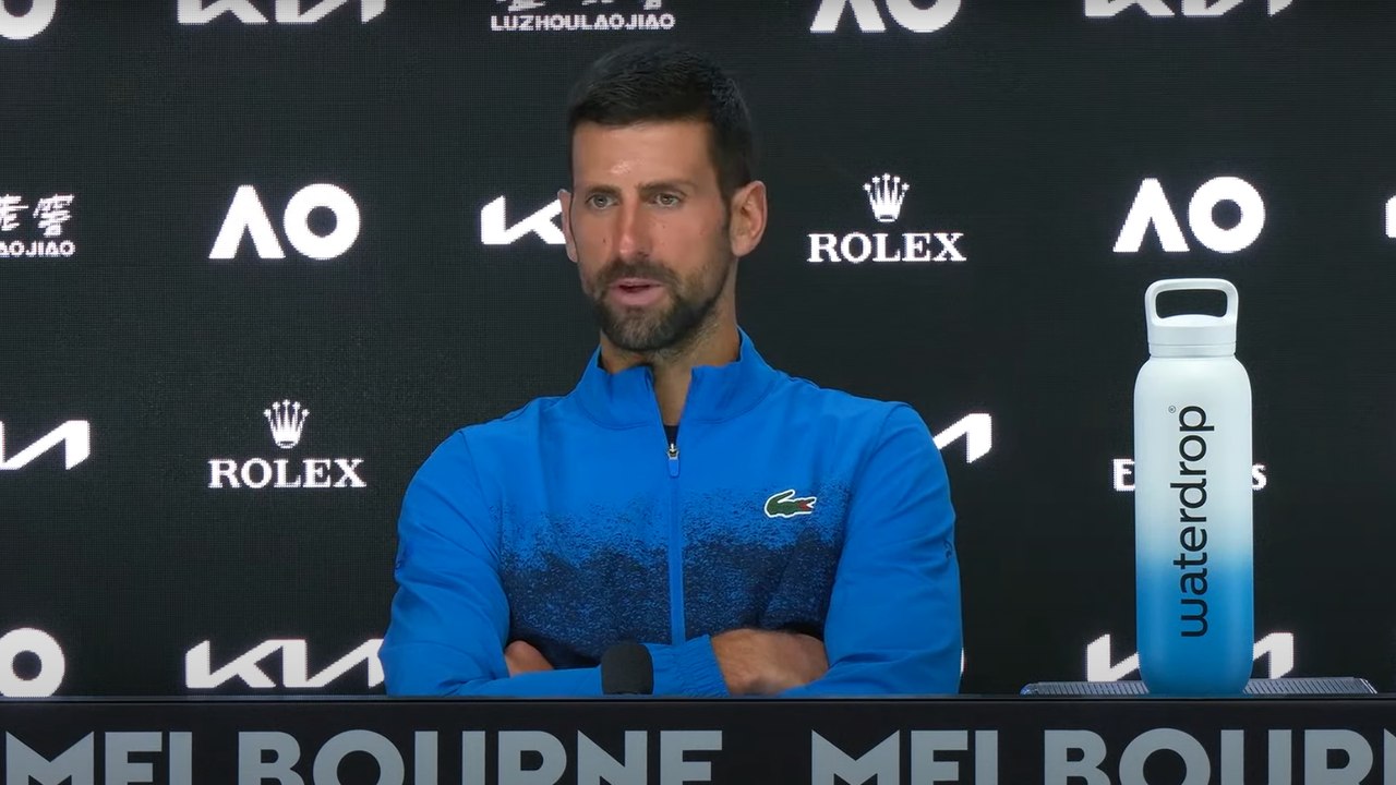 Tennis - Australian Open 2025 - Novak Djokovic : "It is impressive how hard-working Andy Murray is"