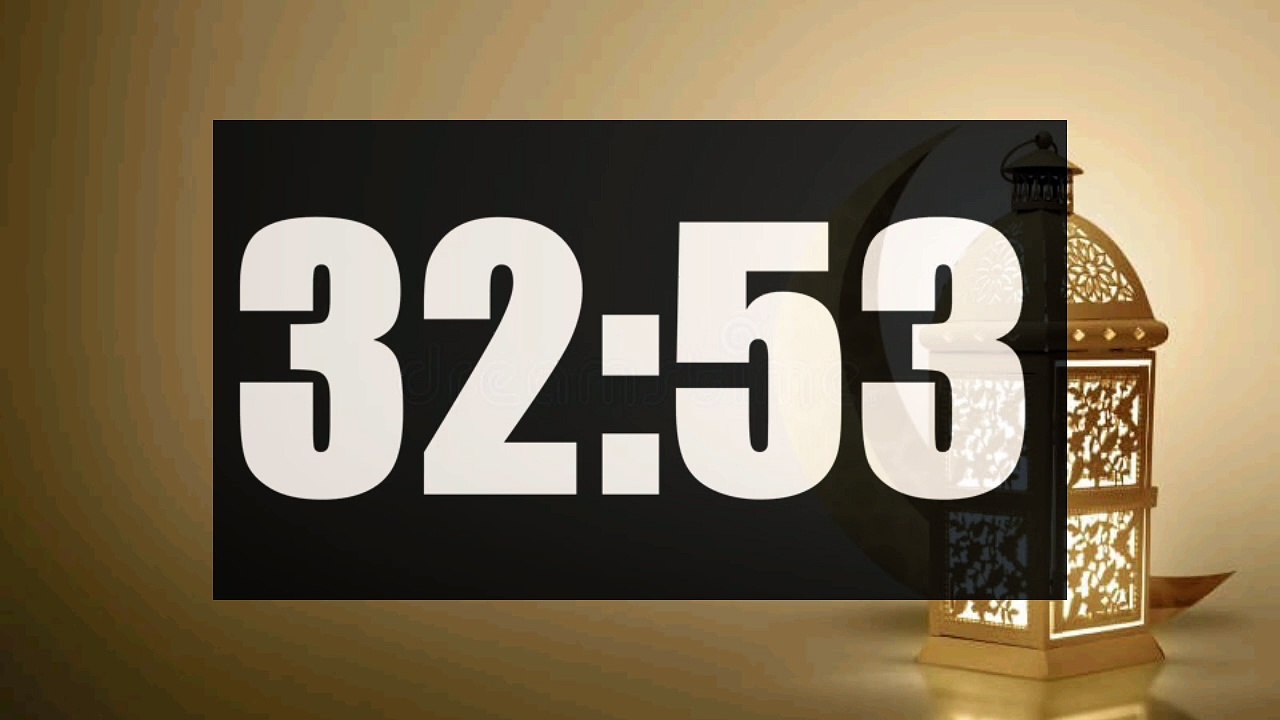 42 Minute Timer | Loud Alarm | Time call