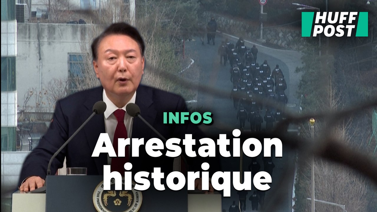 Le président sud-coréen arrêté un mois et demi après son coup de force