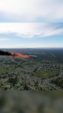 Massive Plane's Emergency Landing: Engine Failure Crash at Rio de Janeiro-Galeão Intl Airport Brazil #crash #beamngdrive #usa #canada #japan #flights #fly #flightlovers #aviation #flying #FlyingLovers #aviationlovers