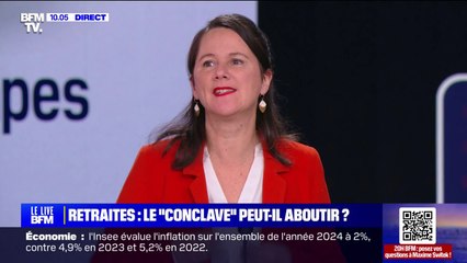 Retraites: "La réponse du gouvernement est synonyme de cacophonie", affirme Johanna Rolland (PS)