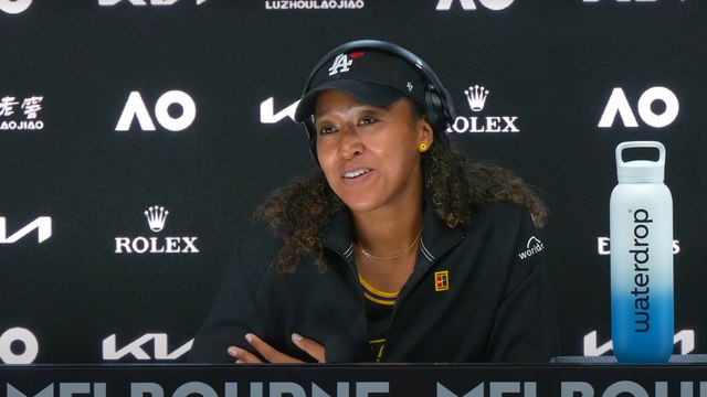 Tennis - Australian Open 2025 - Naomi Osaka : I was a little wary of Patrick Mouratoglou at the beginning...