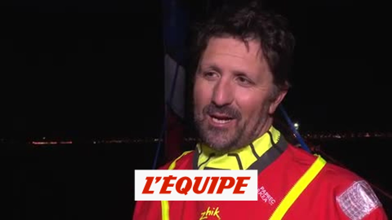 Richomme, deuxième, est arrivé aux Sables-d'Olonne - Voile - Vendée Globe