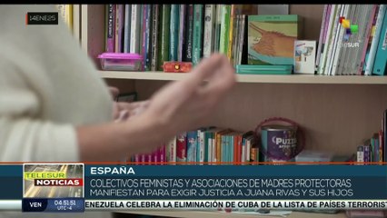 Madres protestan para exigir justicia por violencia vicaria en España
