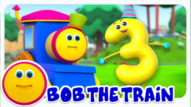 Bob The Train Canção de Contagem de Números + Vídeos Educativos para Crianças