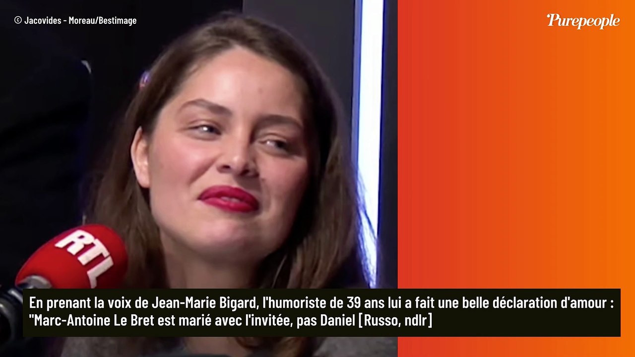 “Il dort sur le canapé” : Marc-Antoine Le Bret fait craquer sa femme Marie-Ange Casta en plein direct