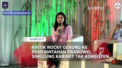 Kritik Rocky Gerung ke Pemerintahan Prabowo, Singgung Kabinet Tak Konsisten