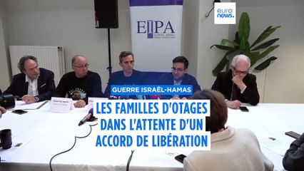 Les familles d'otages retenus à Gaza dans l'attente d'un accord de libération