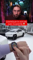 CONTRÔLER TA VOITURE AVEC TA MONTRE😱
