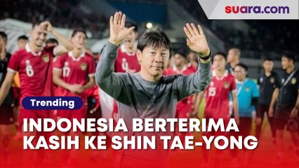 RESMI! Republik Indonesia Berterima Kasih ke Shin Tae-yong