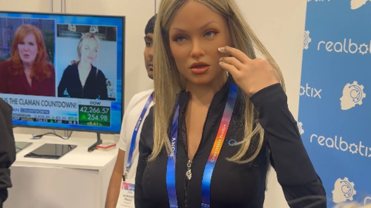 Stunning humanoid robots at CES blur the line between humans and machines